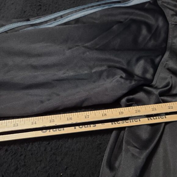 Starter Mens Jacket Black Size 3XL 100% Polyester Zip Windbreaker Long Sleeve - Picture 6 of 12